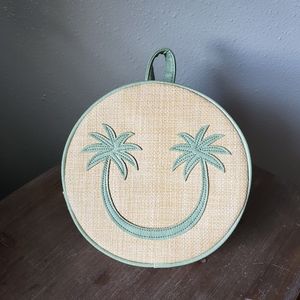 NEW SMILEY PALM TREE Backpack Style Purse